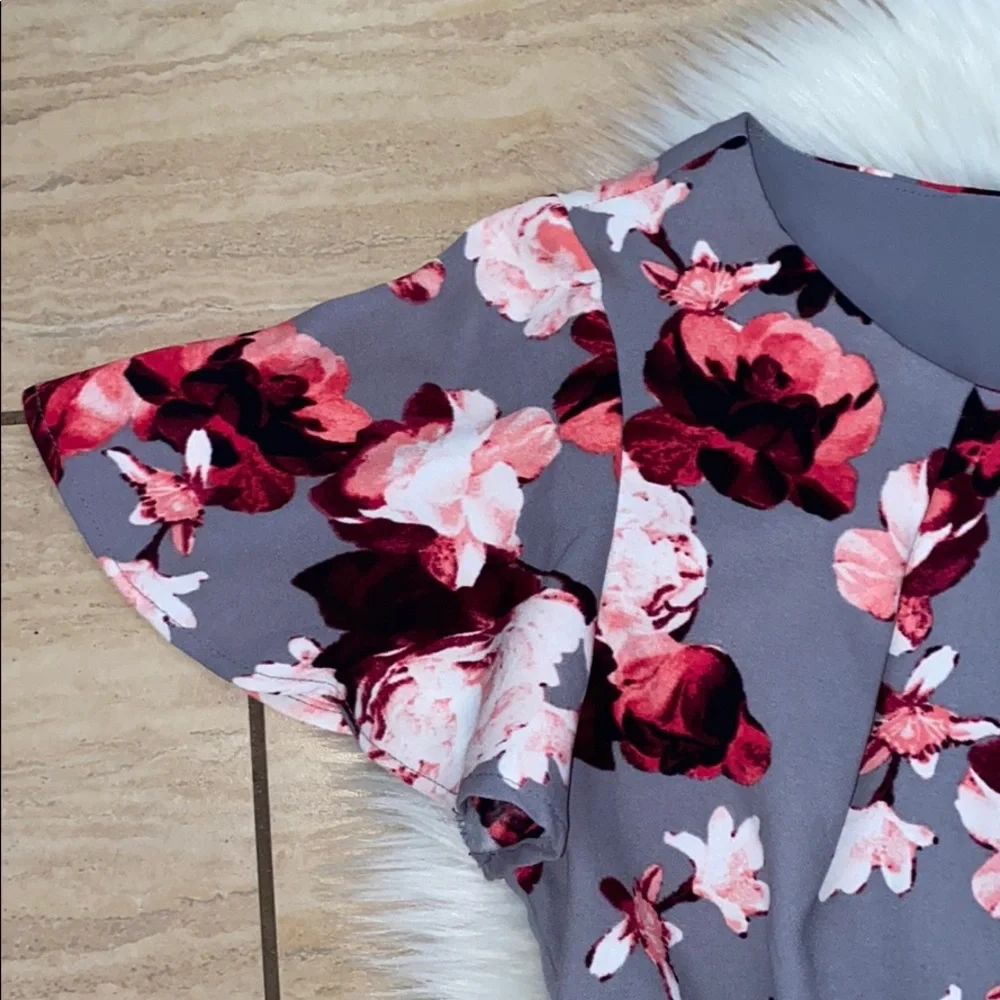 Eva•Mendes New York & Company Floral Print Dress - Picture 6 of 8